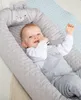 roba Babylounge 'roba style', Kuschelnest mit Bärengesicht Produktbild-Vorschau 2
