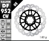 Bremsscheibe Set Galfer 2x DF952CW WAVE® schwimmend vorne Produktbild-Vorschau 1