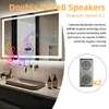 WISFOR LED koupelnové zrcadlo s reproduktorem Bluetooth, Náhled obrázku produktu 12