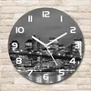 Wanduhr aus Glas 30fi Glasbild Glasuhr Gehärtetes Glas - Produktbild-Vorschau 2