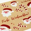 Oblique Unique Weihnachtsmann Aufkleber Frohe Weihnachten Produktbild-Vorschau 2