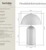 Malá retro stolní lampa Altea, hřibovitý design, 40 W - Náhled obrázku produktu 7