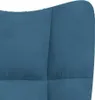 vidaXL Relaxsessel Blau Samt Produktbild-Vorschau 6