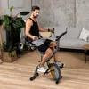 Hop-Sport 3-in-1 Heimtrainer Fahrrad klappbar HS-3010x Grix Produktbild-Vorschau 9