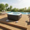 SUNSPA AC01KITCD Aufblasbares eckiges Hot Tub Spa für 4, Produktbild-Vorschau 1