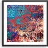 Gerahmtes Poster - Schwarzer Rahmen - Graffiti modern - Produktbild-Vorschau 1