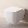 AM.PM Hänge-WC spülrandlos Aquaspin Toilette inkl. WC Sitz Produktbild-Vorschau 1