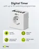 Goobay Digitale Zeitschaltuhr, 16 A, 3600 W, Weiß Produktbild-Vorschau 8