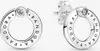 Pandora 299486C01 Orecchini Donna Pavé e Logo Circle Anteprima dell’immagine prodotto 5