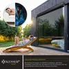 KESSER® Senkrechtmarkise Außenrollo Handkurbelmechanismus Produktbild-Vorschau 4