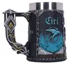 The Witcher Trinity Tankard, Schwarz, 15,5 cm Voir les images du produit
