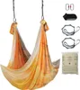 SucceBuy Luftyoga Hängematte & Schaukel – 5,5 Yards Gold. Produktbild-Vorschau 1