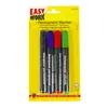 Easy Work Permanent-Marker, mehrfarbig (4er Pack) Produktbild-Vorschau 2