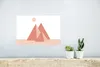 MuchoWow® Poster Illustration von drei abstrakten Pyramiden Produktbild-Vorschau 5