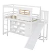 Letto a castello Sweiko, letto per bambini, con sponda Anteprima dell’immagine prodotto 16
