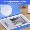 Dokumentenmappe A4, Transparente Dokumententasche Mit Produktbild-Vorschau 4
