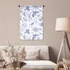 MuchoWow® Wandteppich Wandbehang Vintage - Vogel - Blumen - Produktbild-Vorschau 5