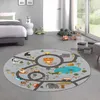 Tappeto per bambini safari / gioco di strada grigio Anteprima dell’immagine prodotto 1