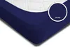 2er Pack Spannbettlaken Bettlaken navy marine blau 90x200 Produktbild-Vorschau 4