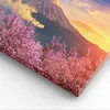 Bild auf Leinwand - Leinwandbild - 3 Teile - Fuji Blume Produktbild-Vorschau 5