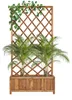 Dorothy - Jardinière en bois de cèdre imprégné avec Voir les images du produit 2
