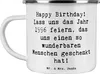 Mr. & Mrs. Panda Pott Spruch 1996 Geburtstag - Weiß - Produktbild-Vorschau 1