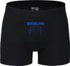 multifanshop Herren Boxer Short - Berlin blau - Herzschlag, Produktbild-Vorschau 1
