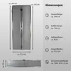 TRUTZHOLM Rollstuhlrampe klappbar Aluminium Länge 184 cm Produktbild-Vorschau 3