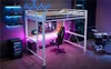 Gaming-Hochbett 140 x 200 cm mit Schreibtisch, Produktbild-Vorschau 11