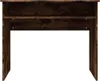 vidaXL Stôl Smoked Oak 90x50x74 cm odvodený výrobok z dreva Náhľad obrázku produktu 4