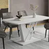 Esstisch Vicco Fenaro Weiß 120 x 80 cm ausziehbar, Model Produktbild-Vorschau 5