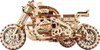 A 3D mechanical wooden model of a motorcycle. Anteprima dell’immagine prodotto