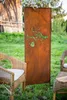 Sichtschutz Metal 4x - 160 x 50 cm - Edelrost - Rostoptik Produktbild-Vorschau 9