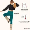 Bellivalini Damen Thermo Leggings Gefüttert mit Fußschlaufe Produktbild-Vorschau 4