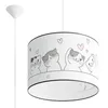 Hängeleuchte CAT 40 1xE27 15W PVC 95x40x40cm Sollux Produktbild-Vorschau 1