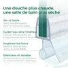 S'AFIELINA Duschdichtung 2 Stück 60cm für 7–8mm Glas – Produktbild-Vorschau 9