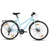 HILAND Vélo de ville 700C Hommes Femmes Étudiant Alliage Voir les images du produit 8