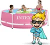 INTEX 28290ND - Pink Metal Frame Pool (244x76cm) Produktbild-Vorschau 14