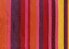 A close-up view of a striped fabric. Produktbild-Vorschau