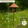Maxito Vogelhaus mit Ständer wetterfest aus Metall und Produktbild-Vorschau 6