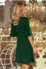 Numoco Minikleid für Frauen Neva dunkelgrün L Produktbild-Vorschau 4