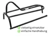 AMKA Sattelständer Sattelbock aus Metall 3 Füße, ca. 66 cm Produktbild-Vorschau 2