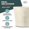 XXL Pflanzkübel „Millennium“ Ø59xH49 cm - 80L - Creme Weiß Produktbild-Vorschau 4