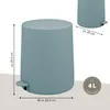 eluno Kosmetikeimer TESERO, Treteimer 4 Liter Produktbild-Vorschau 7