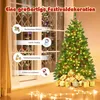 COSTWAY 135cm albero di Natale artificiale con LED bianco Anteprima dell’immagine prodotto 7