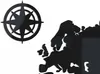 ModernClock, wanduhr groß, Weltkarte Uhr, wanduhr 80cm, Produktbild-Vorschau 5