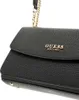 A close-up shot of a black Guess handbag. Produktbild-Vorschau