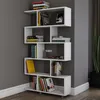 Skye Decor, Elif - Bianco, librerie, bianco, 90 x 156 x 20 Anteprima dell’immagine prodotto 2