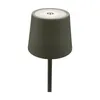 A close-up studio shot of a modern table lamp. Produktbild-Vorschau