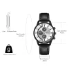 Uhr NA-33624 - Stilvolle Herrenuhr in Blau KP33624 Produktbild-Vorschau 5